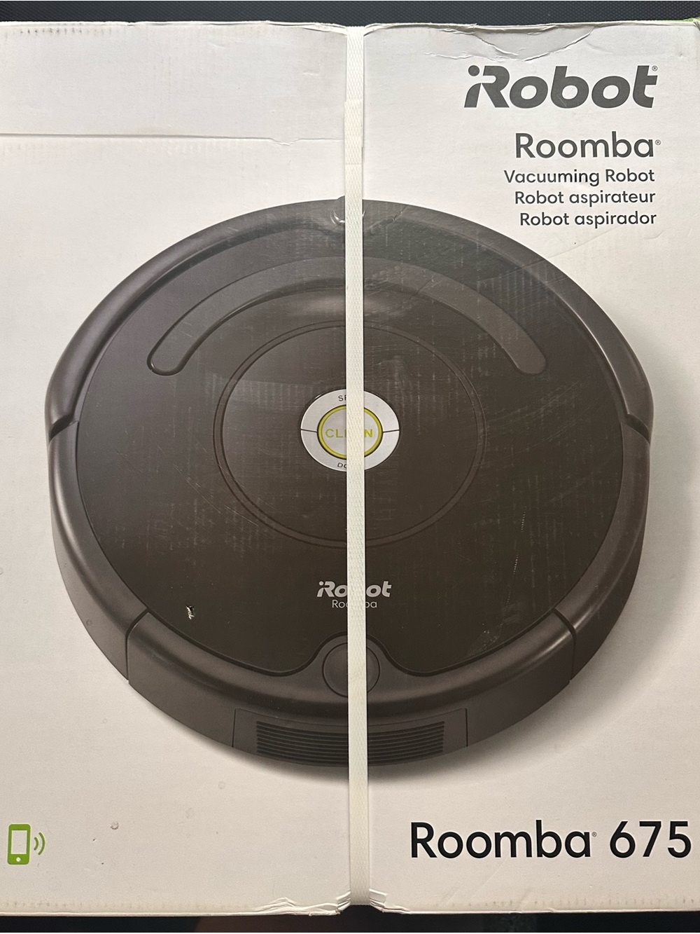 iRobot Roomba 675 Wi‑Fi Connected Robot Vacuum - Black